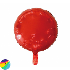 Folija balon - krog rdeč Folija balon - krog rdeč